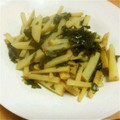 とっとっとまとちゃん's cooksnap of when they made もう一品、ジャガイモとわかめの炒め物.