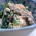 oBsession's cooksnap of when they made このままの☆美味しい白和え.