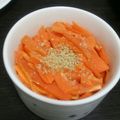 うさっこプー's cooksnap of when they made レンジでチン☆お手軽にんじんナムル.
