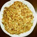 ダン117's cooksnap of when they made 小麦粉不使用ヘルシーキャベツお好み焼き.