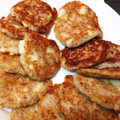 nyauko's cooksnap of when they made ひき肉と長芋のふんわり焼き★.