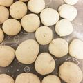 プクル's cooksnap of when they made ALわんこ用卵なし　バナナボーロ　おやつ.