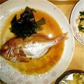 ちびKei's cooksnap of when they made 春の小鯛煮付けプレート.