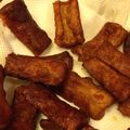 puula358's cooksnap of when they made 残り物カレーで♪ちくわの天ぷら.