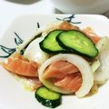 あんぱんち07's cooksnap of when they made ♪新玉たっぷり旨②サーモンマリネ♪.