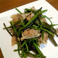 麻's cooksnap of when they made 簡単☆わらびと豚肉炒め.