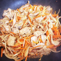 Chika・'s cooksnap of when they made 豚のしょうが焼き.
