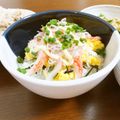 よちりん's cooksnap of when they made 簡単✿カニカマ丼.