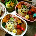 ひえめゆ☆'s cooksnap of when they made はなかっぱ弁当(キャラ弁).