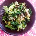 みうきー's cooksnap of when they made 春キャベツとほうれん草の塩昆布ナムル風.
