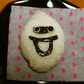 haruku221's cooksnap of when they made 妖怪ウォッチ☆ウィスパー★キャラ弁☆.