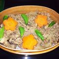 warmdish's cooksnap of when they made 味は浅草 今半風牛丼弁当（＾Ｏ＾☆♪.
