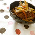 tommy 0304's cooksnap of when they made 簡単★焼肉のたれでごぼうウマウマ炒め★.