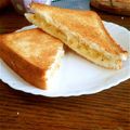 うさうさまろん's cooksnap of when they made あったかジャムチーズトースト.