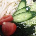 ４番目's cooksnap of when they made お野菜たっぷり！サラダうどん♪.