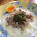 maritta's cooksnap of when they made 豚肉の茹で汁で*豚粥*.