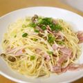 ヒヨママ0103's cooksnap of when they made ＊柚子胡椒のクリームパスタ＊.