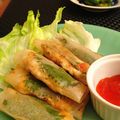 pow虫's cooksnap of when they made タイカレー風味の海老揚げ春巻き.
