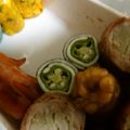 リらっくま's cooksnap of when they made お弁当に♪オクラのチーズ海苔巻き.