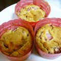 ピーターロジャー's cooksnap of when they made 卵•バターなし大好評イチゴマフィン.
