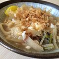 ＼さちょん／'s cooksnap of when they made 温まるぅ〜白味噌deうどん.