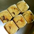 ひめる＠魔女見習い's cooksnap of when they made カスタード入りバナナと胡桃のカップケーキ.