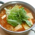 sweet_rose's cooksnap of when they made 忙しい時でも簡単おいしいｷﾑﾁ鍋♪.