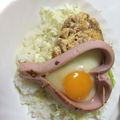 fkymnm's cooksnap of when they made 豆腐ハンバーグでヘルシーなロコモコ♪.