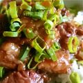 crystaI's cooksnap of when they made 焼肉丼.