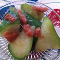 ✿オカピ✿'s cooksnap of when they made 胡瓜のたたき梅肉和え.