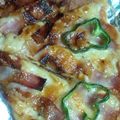 ミルクカリン's cooksnap of when they made ＊我が家の中力粉で作る余り物の簡単ピザ＊.