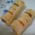 subaruまま's cooksnap of when they made 巻いて焼くだけ！簡単ウインナーパイ.