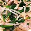 舜巧奏's cooksnap of when they made 豚肉とニラもやし炒め.
