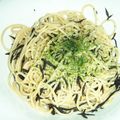 どらごんの客's cooksnap of when they made さっぱり☆ひじきと梅干しのパスタ.