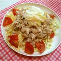翔舞ママ's cooksnap of when they made 豚肉の冷しゃぶサラダ＆簡単!蒸ししゃぶ.