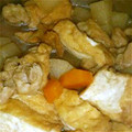 じじばばな私's cooksnap of when they made 手羽元と大根と水菜の煮物.