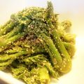 ゆき＊ne's cooksnap of when they made タラの芽で１品！たらこバター炒め.