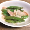 タクミンマン's cooksnap of when they made レンジで簡単!スナップエンドウとベーコン.