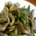 ユーロン's cooksnap of when they made ネギと舞茸のバターポン酢.