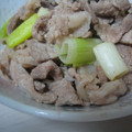 みやびうさぎ's cooksnap of when they made ねぎまみれ！豚肉とねぎの塩だけ炒め.