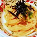 akino26's cooksnap of when they made 冷凍うどん☆明太子ソース.