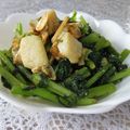 くいしんぼmogu's cooksnap of when they made 大根葉とホタテのソティ.