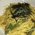 ジル子's cooksnap of when they made 簡単！山菜バター醤油パスタ☆.