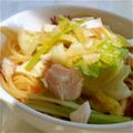 noboruonna's cooksnap of when they made 春キャベツとチキンのパスタ／塩麹が決め手.