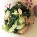あすひの's cooksnap of when they made きゅうりとわかめとツナの副菜♪.