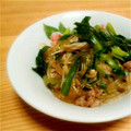 ぽっぽりーな's cooksnap of when they made 牛肉とにらとはるさめの炒め物.