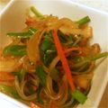sue916's cooksnap of when they made きのこチャプチェ.
