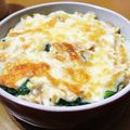 さくら75's cooksnap of when they made ヘルシー山芋と豆腐のなめらかドリア.