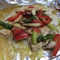 miponnu's cooksnap of when they made ＊やわらかササミの簡単ホイル焼き＊.