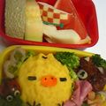 PANTHER26's cooksnap of when they made ★キャラ弁★キイロイトリのオムライス♪.